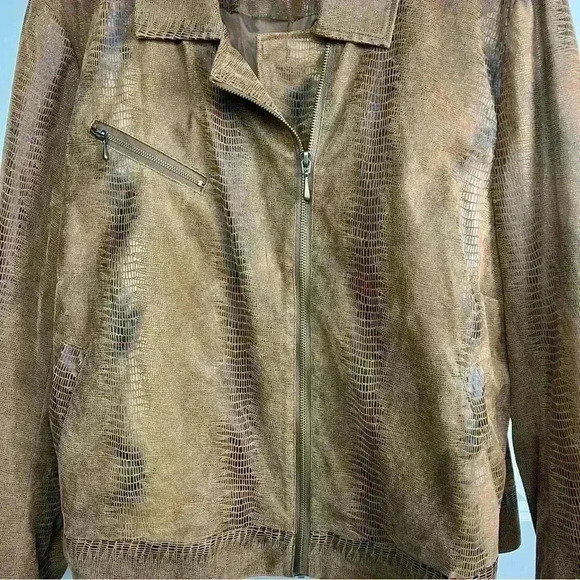 Erin London Brown Full Zip Jacket | Size XL - Picture 4 of 9